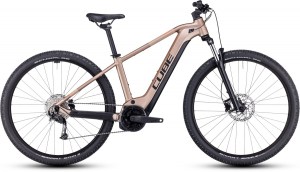 CUBE REACTION HYBRID PERFORMANCE 500 METALLICBROWN 2024 DRIMALASBIKES